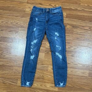 Women’s So High Rise Ankle Skinny jeans